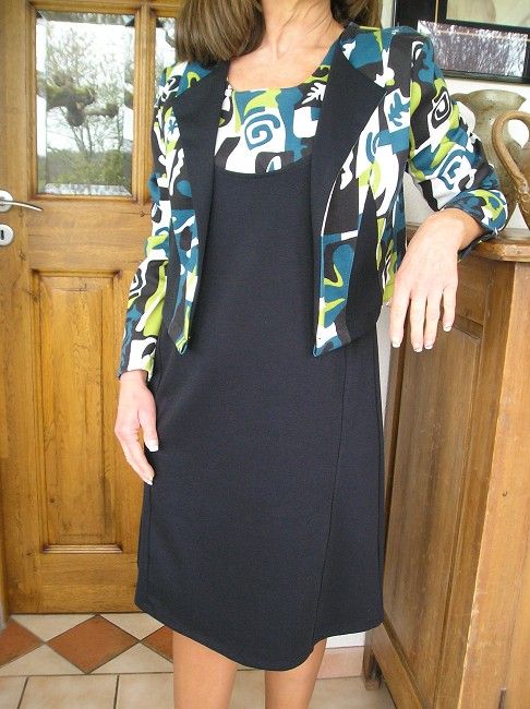 ensemble robe-gilet sénior