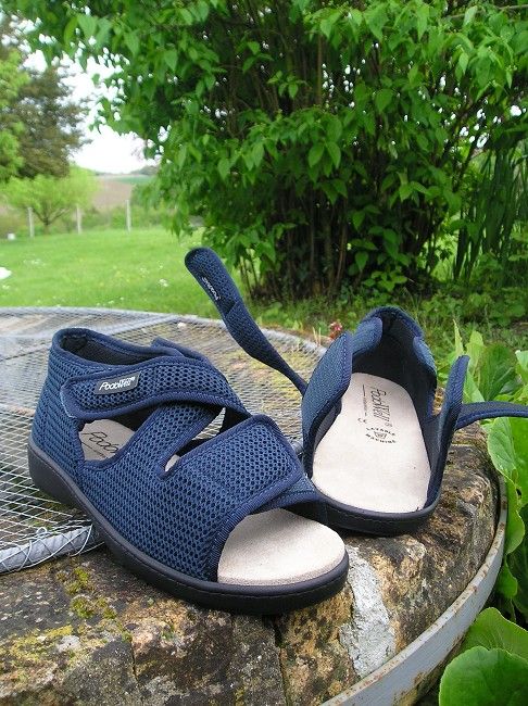chaussure pieds larges sénior