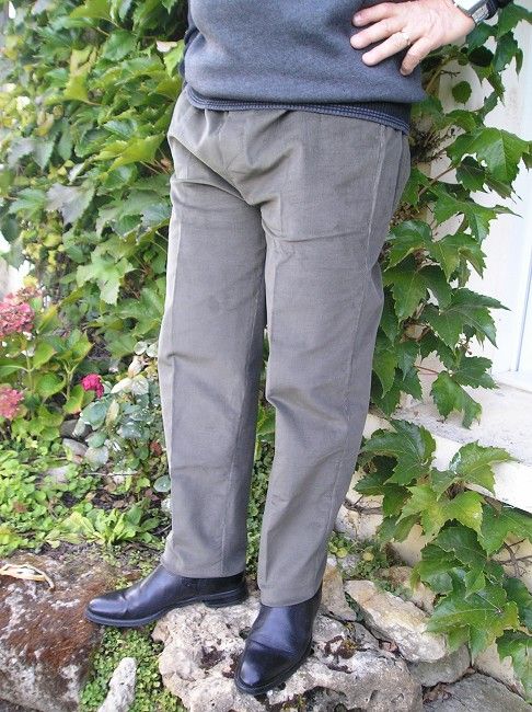 pantalon velours sénior