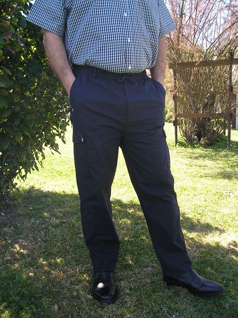 Pantalon De Jogging Fin En Polaire Pour Homme Senior - Coupe Moderne, Poche Tissée, étiquette Cuir, Confortable Et Jeune Look
