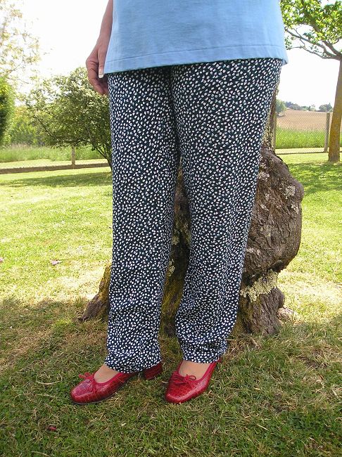 pantalon fluide personne âgée