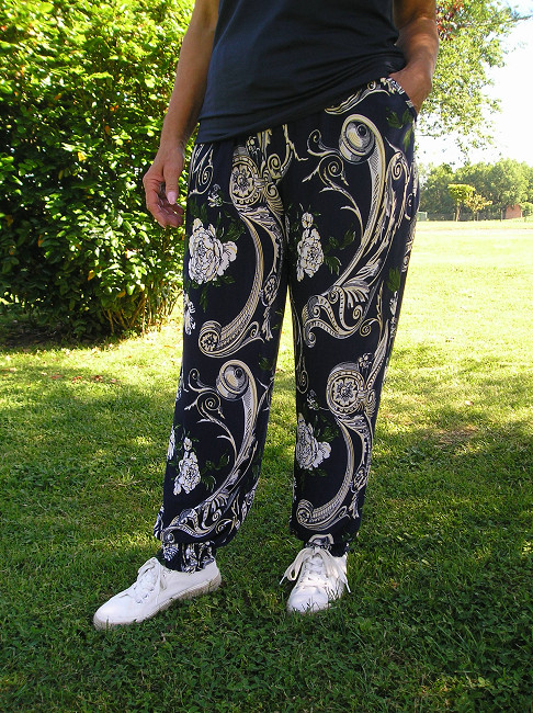 pantalon fluide personne âgée