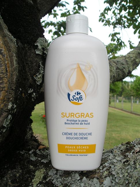 crème de douche surgras 3 ème âge