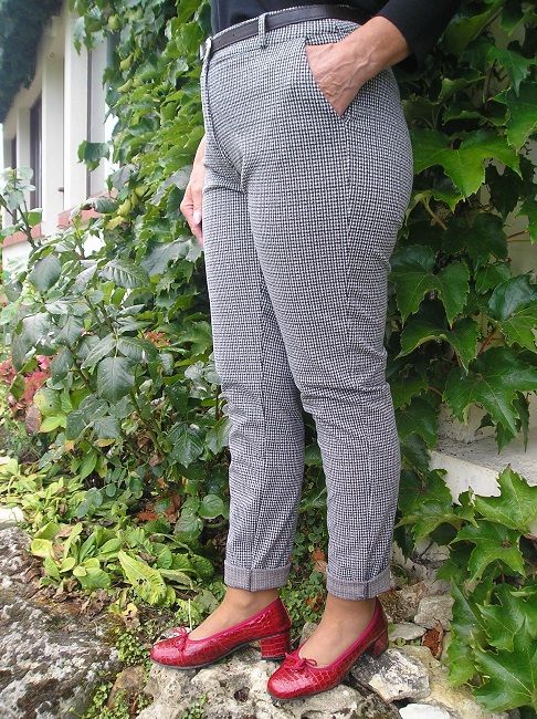 pantalon carreaux automne -hiver sénior