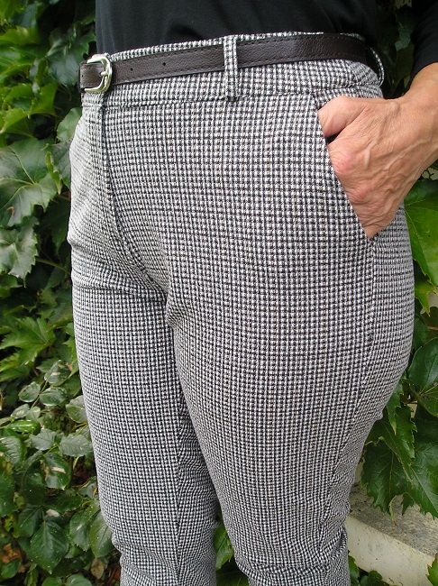 pantalon carreaux automne -hiver sénior