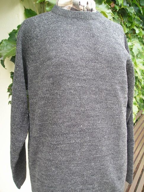 pull col rond sénior homme