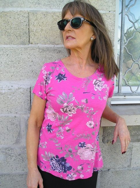 tee-shirt personne âgée