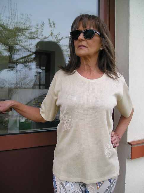 pull printemps-été personne âgée