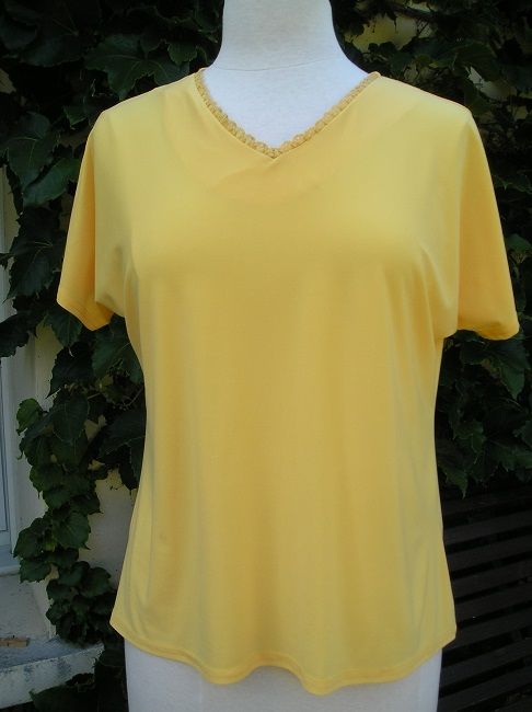 tunique jaune sénior