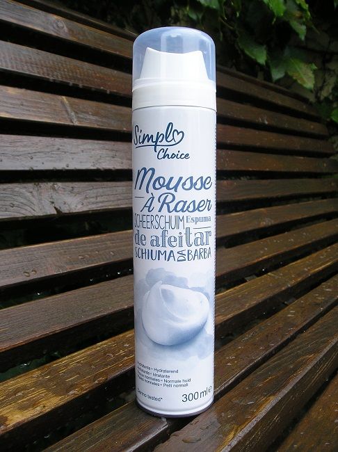 mousse à raser sénior