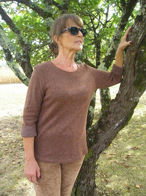 pull fantaisie sénior