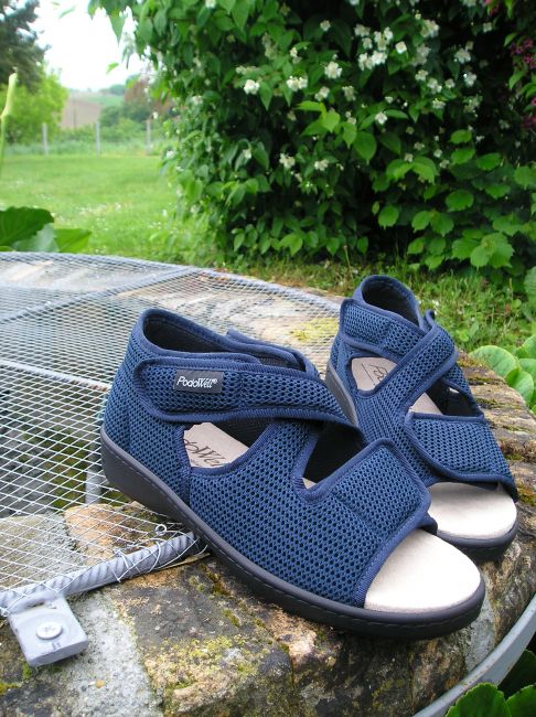 Chaussures Homme Papillon Bleu specialiste des vetements pour personnes agees