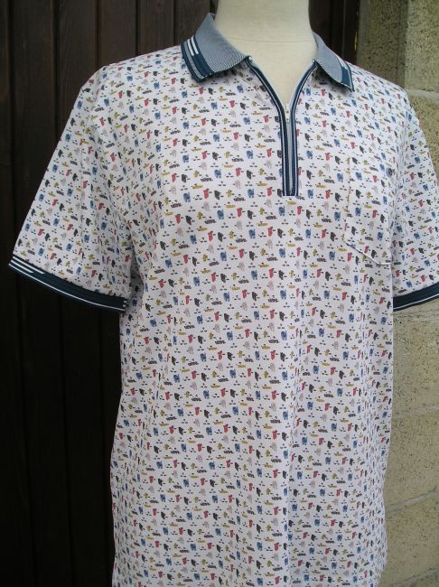 polo homme sénior