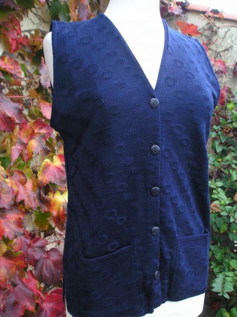 gilet sans manche blanc sénior