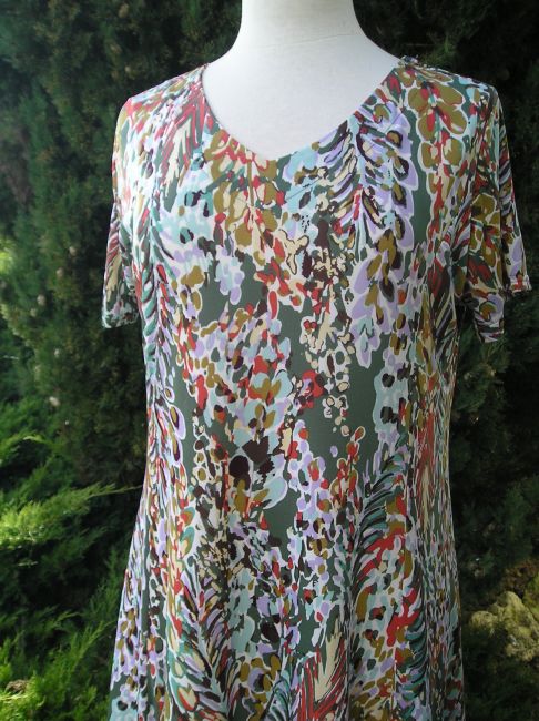 robe évasée personne âgée