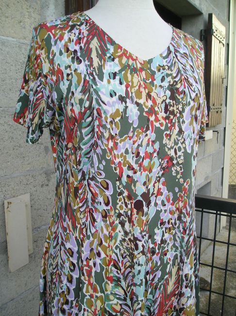 robe évasée personne âgée
