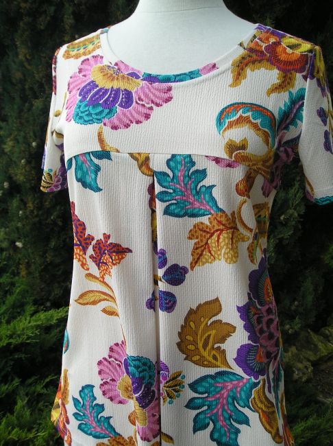 tee-shirt printemps-été personne âgée