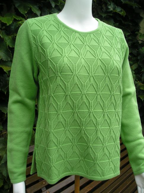 pull vert sénior