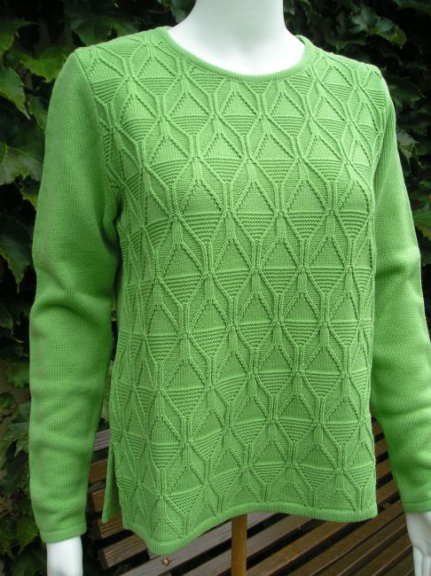 pull vert sénior