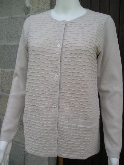 cardigan 3 éme âge
