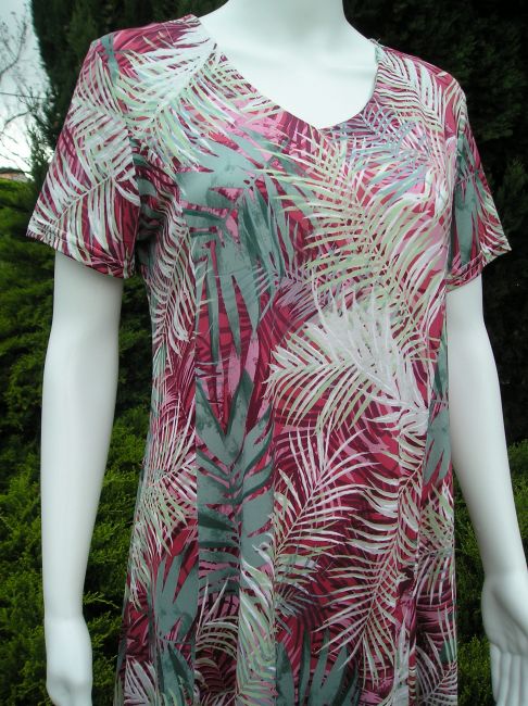 robe sénior manches courtes