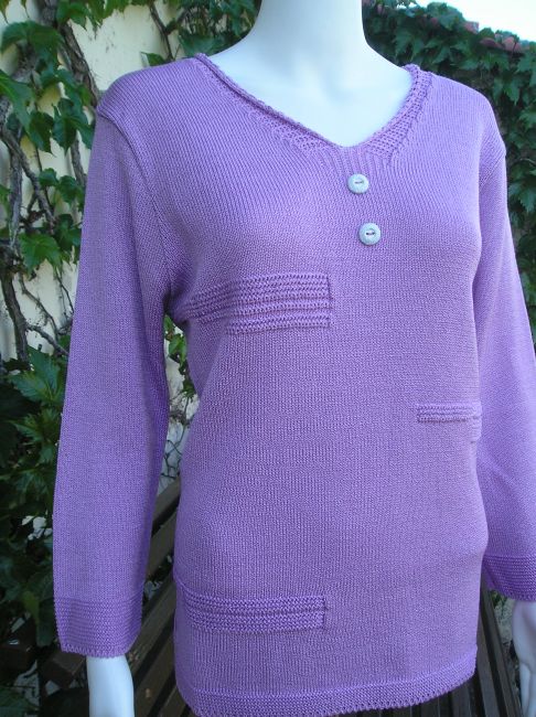 pull printemps-été personne âgée